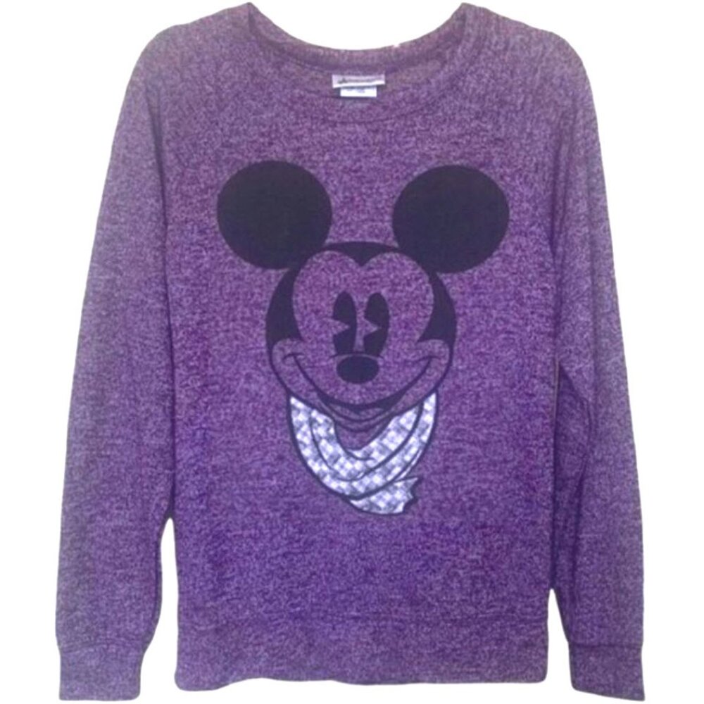 Disney Mickey Mouse Purple Sweater